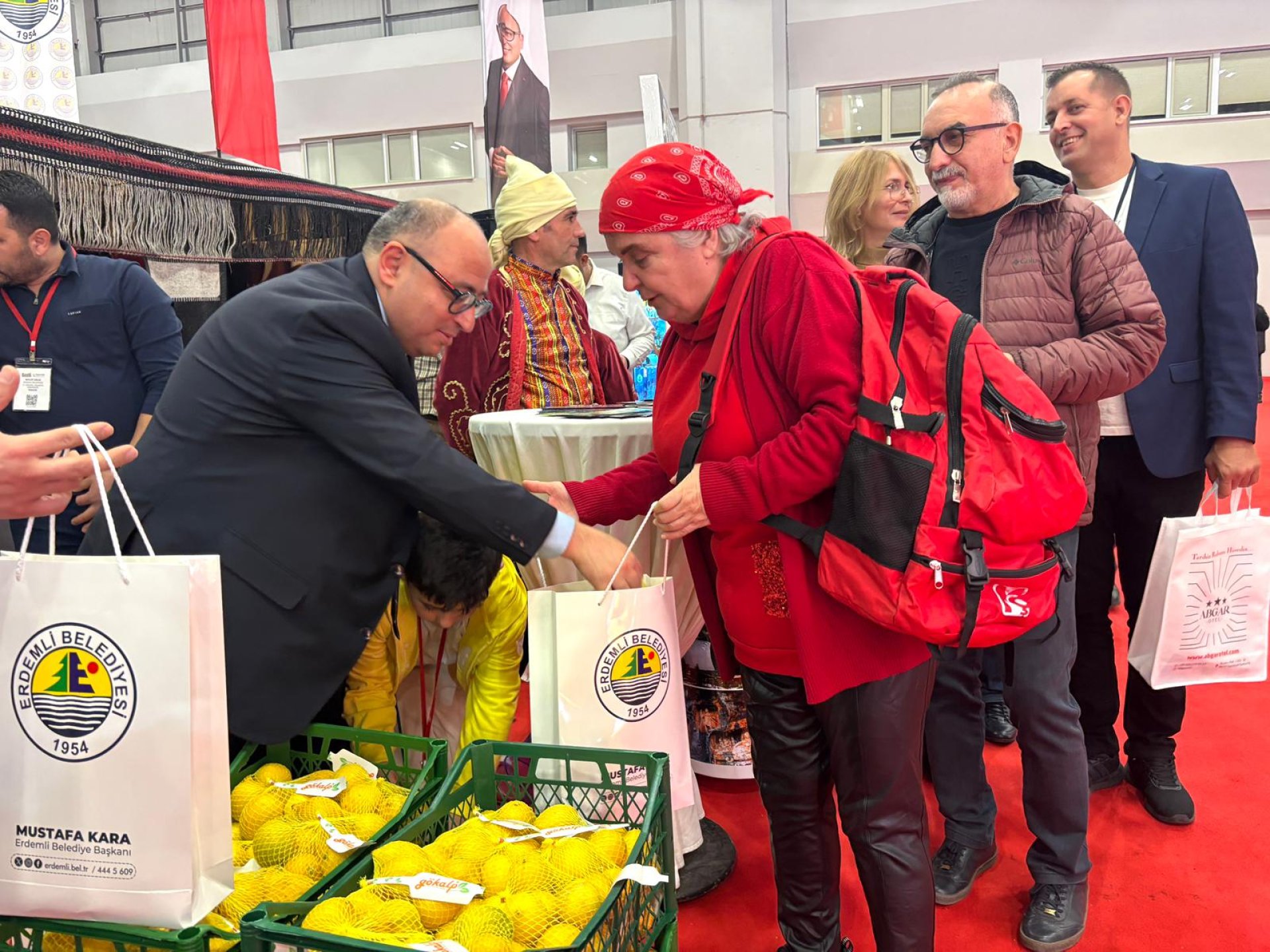 Erdemli, EMITT Fuarı’nda Ziyaretçilerin İlgi Odağı Oldu