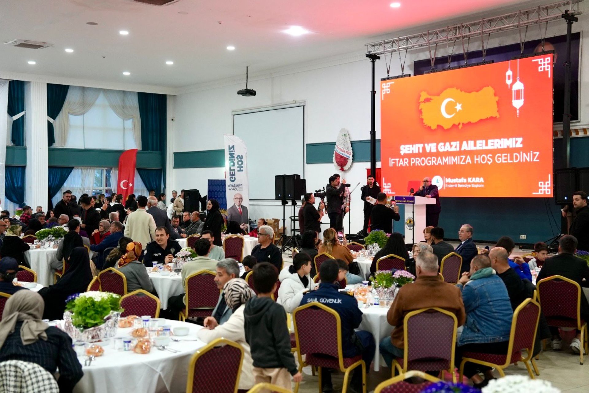 18 Mart Çanakkale Zaferi Kapsamında Şehit ve Gazi Aileleri İftarda Buluştu