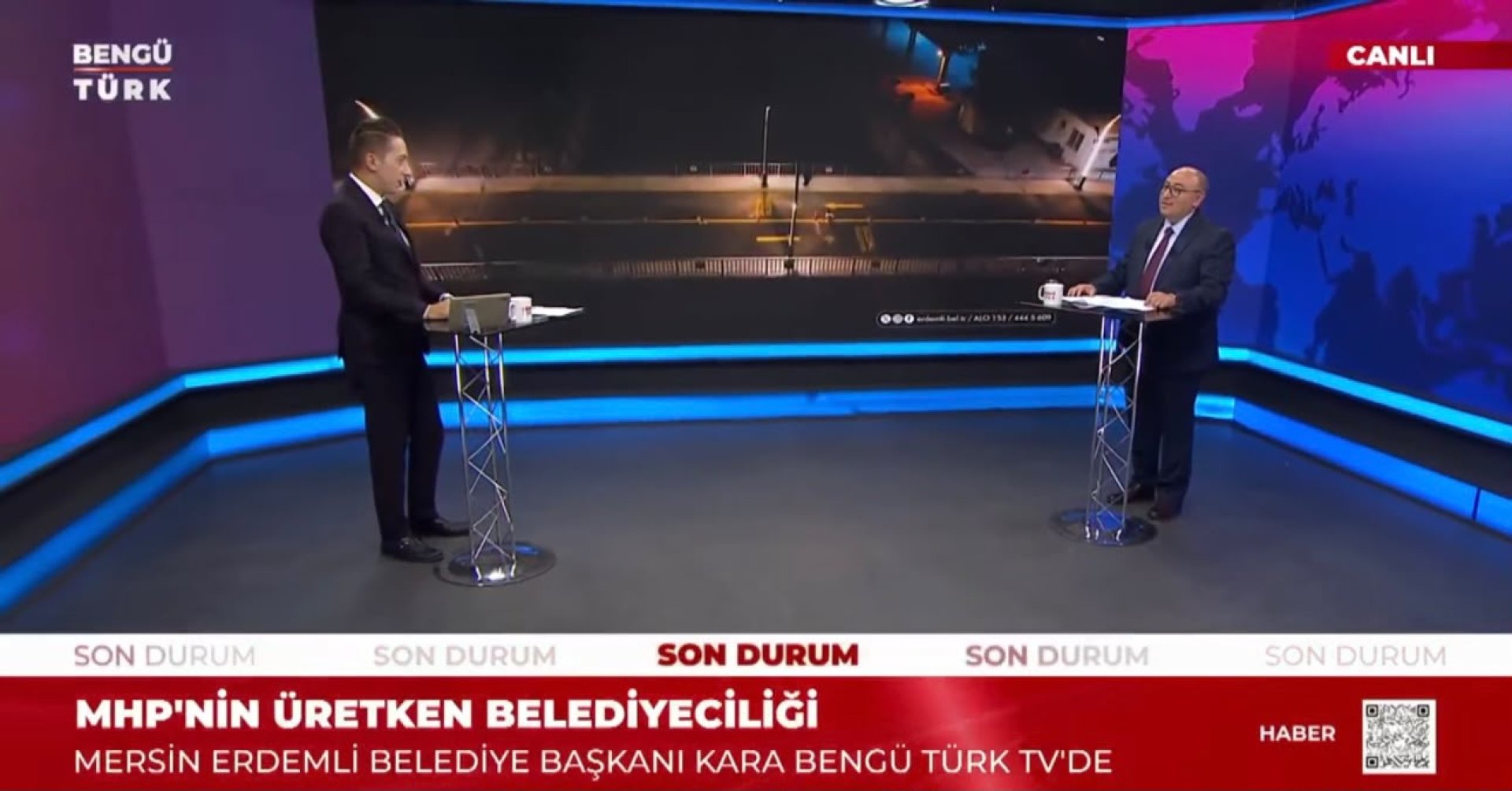 Başkan Kara Bengü Türk TV Ekranlarında