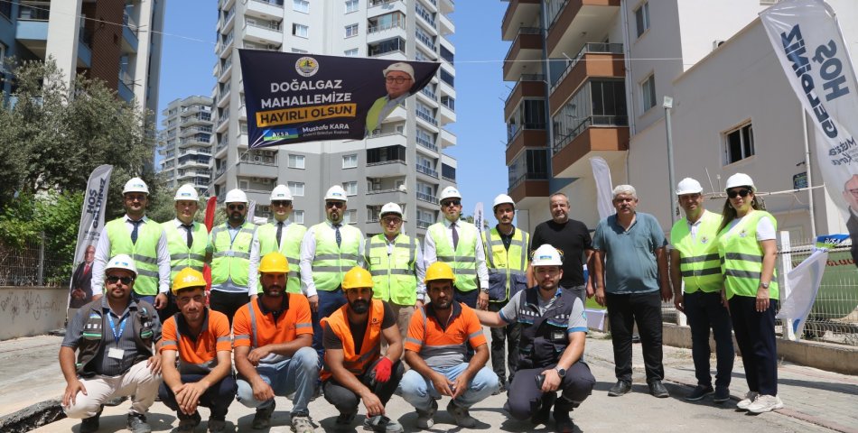 Erdemli Belediyesi’nden Türbe Mahallesi’ne Doğalgaz Müjdesi: 1200 Hane Doğalgaza Kavuşuyor