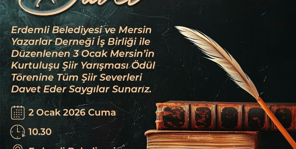 3 Ocak Şiir Ödülleri’nde Kazananlar Belli Oldu