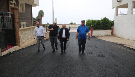 Ayaş Mahallesi'ne Sıcak Asfalt