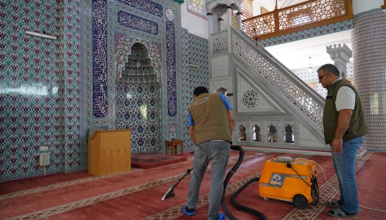 Ulu Cami temizlik